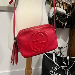 SOLD Gucci Bold Red Crossbody Bag